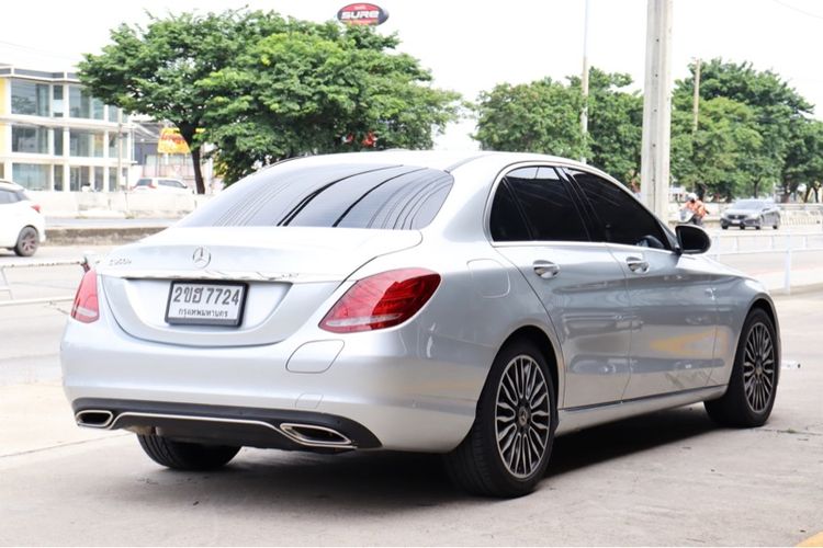 Mercedes-Benz C-Class 2020 C300 Sedan ปลั๊กอินไฮบริด (PHEV) เกียร์อัตโนมัติ บรอนซ์เงิน รูปที่ 4