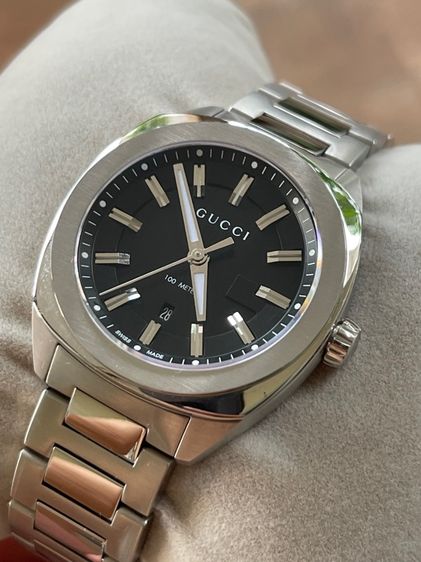 GUCCI GG2570 37 mm Black Dial Quartz Men’s Watch Swiss Watch YA142402 รูปที่ 5