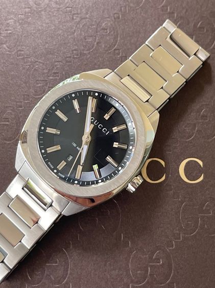 GUCCI GG2570 37 mm Black Dial Quartz Men’s Watch Swiss Watch YA142402 รูปที่ 7