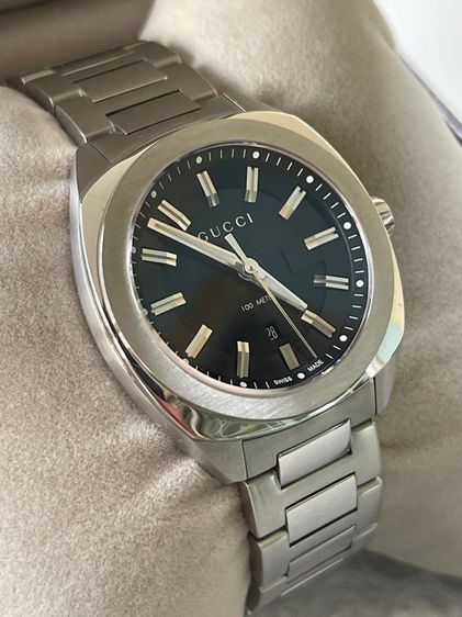 GUCCI GG2570 37 mm Black Dial Quartz Men’s Watch Swiss Watch YA142402 รูปที่ 4