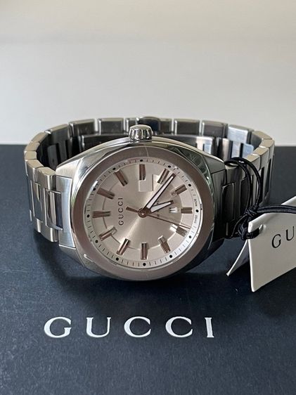 GUCCI GG2570 37 mm Silver Dial Quartz Men’s Watch Swiss Watch YA142402 รูปที่ 6