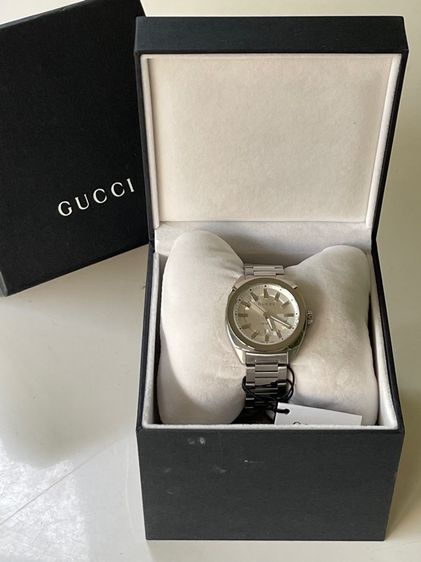 GUCCI GG2570 37 mm Silver Dial Quartz Men’s Watch Swiss Watch YA142402 รูปที่ 3