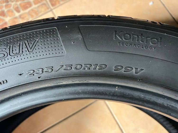 ยาง Hankook 235 50 19 คู่ 1300 บาท สภาพดี รูปที่ 5