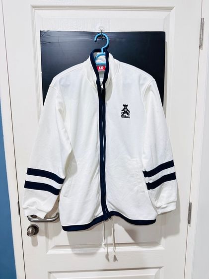 เสื้อวอร์มสีจาว แบรนด์ wilson