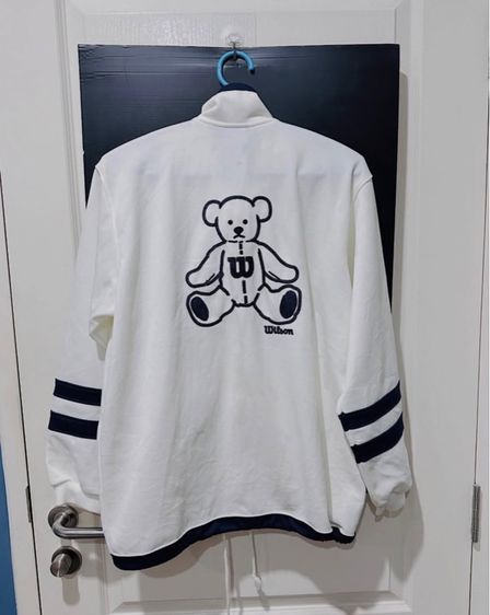 เสื้อวอร์มสีจาว แบรนด์ wilson รูปที่ 2