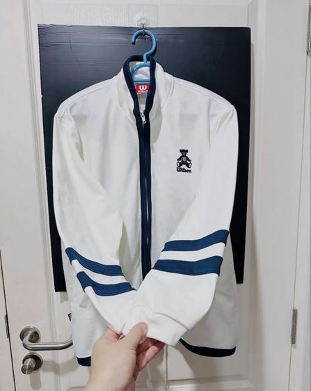 เสื้อวอร์มสีจาว แบรนด์ wilson รูปที่ 7