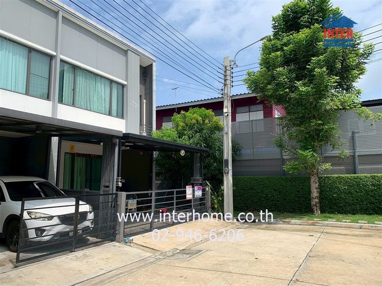 มีบางส่วน ทาวน์โฮม 2 ชั้น 25.5 ตร.ว หมู่บ้านพลีโน่ ลาดพร้าว-เสรีไทย ซอยเสรีไทย38 ถนนกาญจนาภิเษก ถนนเสรีไทย เขตคันนายาว กรุงเทพมหานคร รูปที่ 2