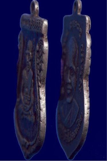 เหรียญหลวงปู่ทวดเนื้อเงินลงยา รูปที่ 2