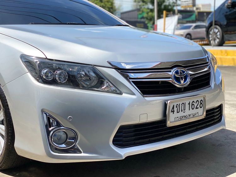 Toyota Camry 2013 2.5 HV Premium Sedan ไฮบริด ไม่ติดแก๊ส เกียร์อัตโนมัติ บรอนซ์เงิน รูปที่ 2