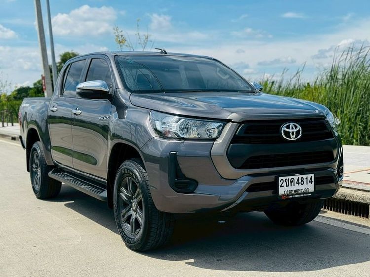 Toyota Hilux Revo 2020 Double Cab 2.4 Entry Prerunner Pickup ดีเซล ไม่ติดแก๊ส เกียร์อัตโนมัติ เทา รูปที่ 3