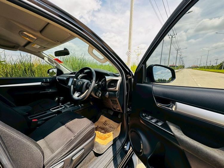 Toyota Hilux Revo 2020 Double Cab 2.4 Entry Prerunner Pickup ดีเซล ไม่ติดแก๊ส เกียร์อัตโนมัติ ดำ รูปที่ 4