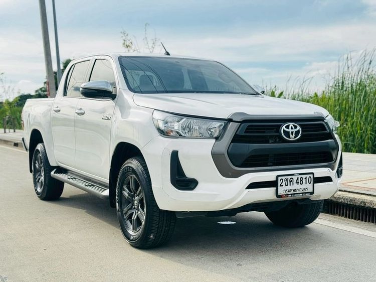 Toyota Hilux Revo 2020 Double Cab 2.4 Entry Prerunner Pickup ดีเซล ไม่ติดแก๊ส เกียร์อัตโนมัติ ขาว รูปที่ 3