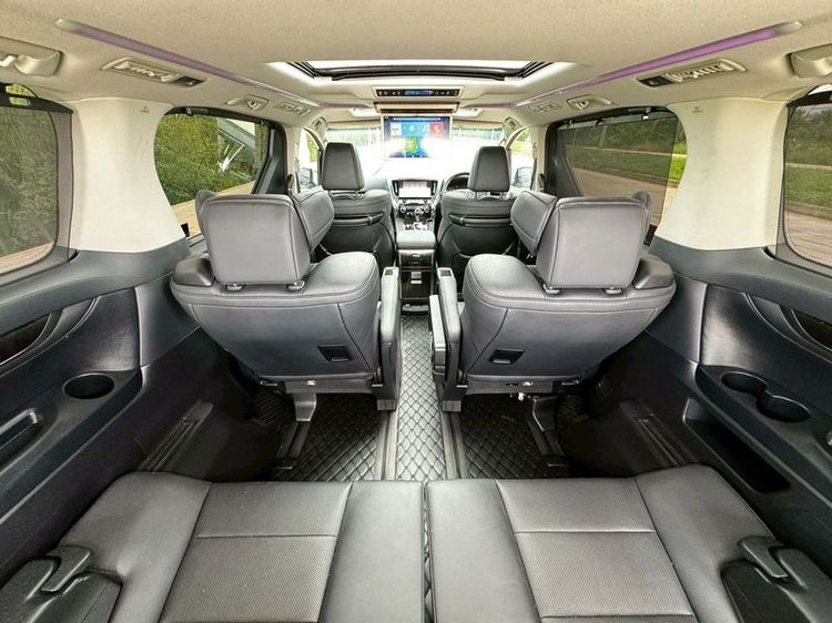 Toyota Alphard 2022 2.5 S C-Package Utility-car เบนซิน ไม่ติดแก๊ส เกียร์อัตโนมัติ ดำ รูปที่ 4