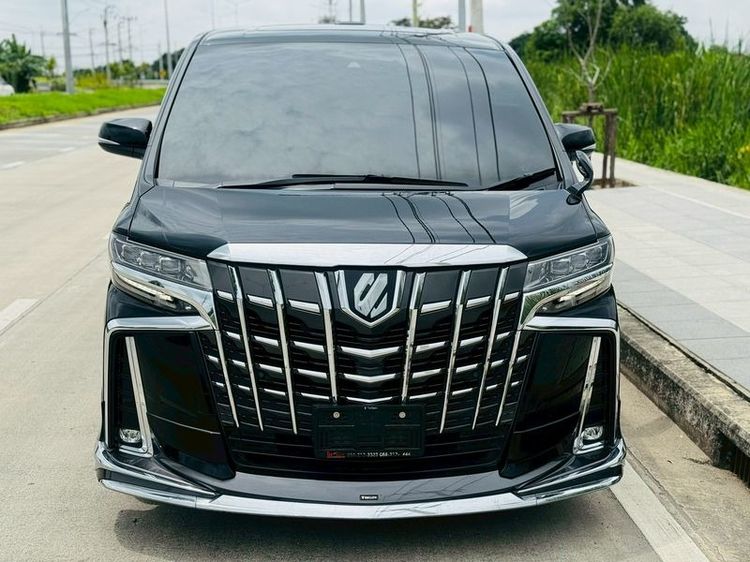 Toyota Alphard 2022 2.5 S C-Package Utility-car เบนซิน ไม่ติดแก๊ส เกียร์อัตโนมัติ ดำ รูปที่ 2