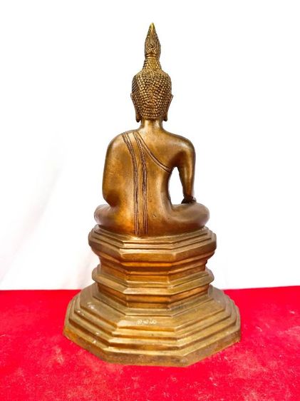 หลวงพ่อพระเสริม ภปร. วัดปทุมวนาราม ปี2535 เนื้อทองเหลือง รูปที่ 2