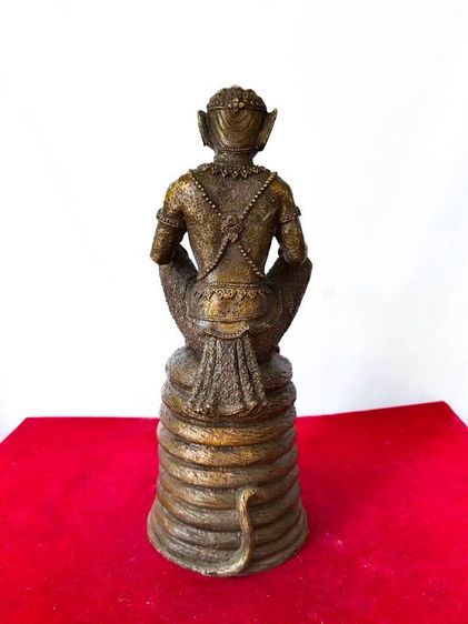 หนุมาน ขนาดบูชา หลวงพ่อแล วัดพระทรง จ.เพชรบุรี เนื้อทองเหลือง สูง12นิ้ว รูปที่ 3