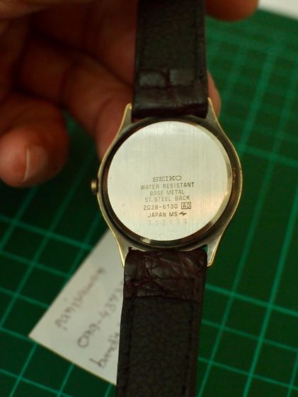 Seiko Avenue 2G28-6200R 2เข็มครึ่ง หายาก สวยเดินดี รูปที่ 5