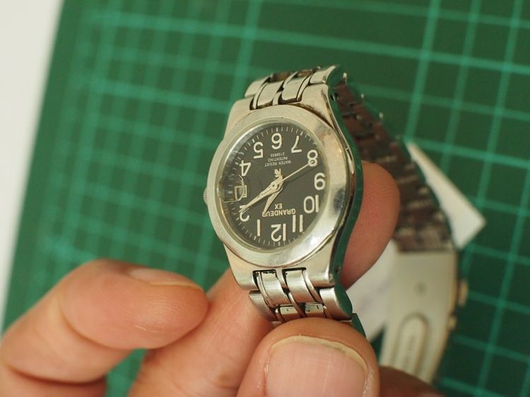 นาฬิกา GRANDEUR JAPAN ควอทช์ lady ไซร์ สเเตนเลสแท้ รูปที่ 7