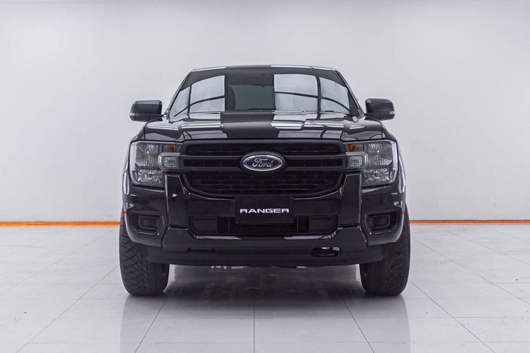 Ford Ranger 2022 2.0 Hi-Rider XL+ Pickup ดีเซล ไม่ติดแก๊ส เกียร์ธรรมดา ดำ รูปที่ 4