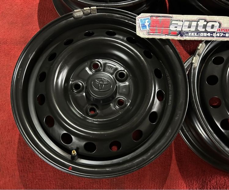 กระล้อTOYOTA ขอบ14 5x114 4ล้อสวยสวย รูปที่ 5