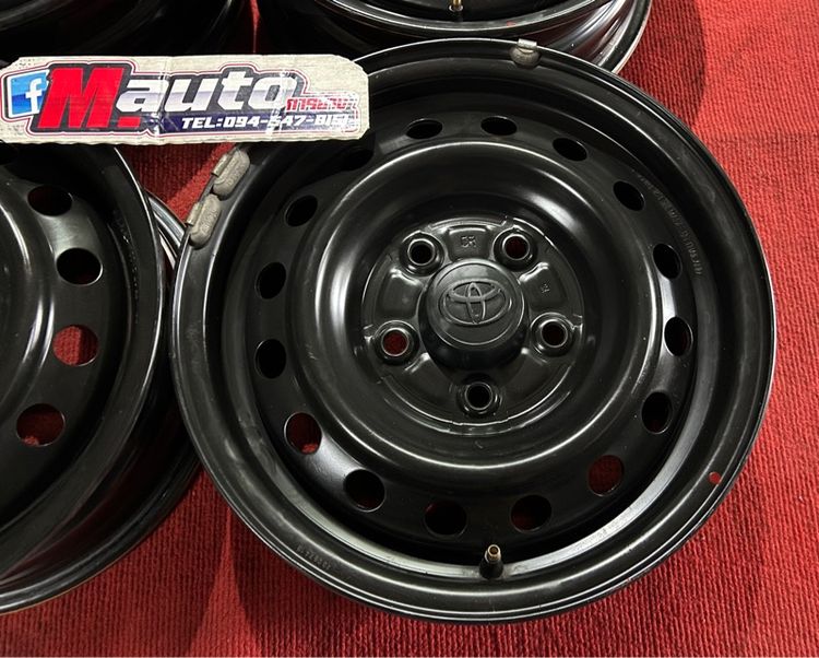 กระล้อTOYOTA ขอบ14 5x114 4ล้อสวยสวย รูปที่ 2