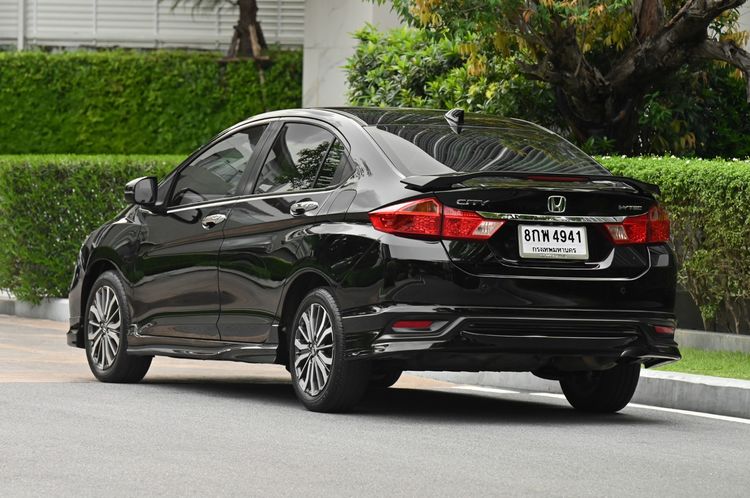 Honda City 2019 1.5 Sv i-VTEC Sedan เบนซิน ไม่ติดแก๊ส เกียร์อัตโนมัติ ดำ รูปที่ 3