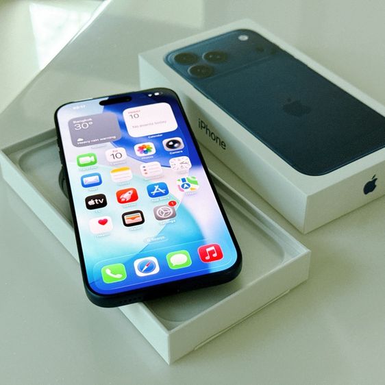 ไอโฟน มือ1 ราคามือ2 iPhone 17 Pro Max ความจุ 256 GB น้ำเงิน Deep Blue ราคาถูก รูปที่ 12
