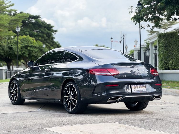 Mercedes-Benz C-Class 2021 C200 Sedan เบนซิน ไม่ติดแก๊ส เกียร์อัตโนมัติ เทา รูปที่ 4