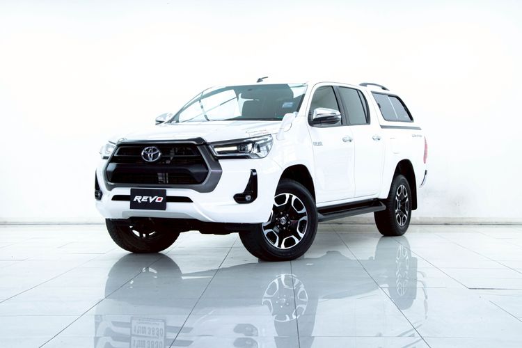 Toyota Hilux Revo 2020 Double Cab 2.4 Mid Prerunner Pickup ดีเซล ไม่ติดแก๊ส เกียร์อัตโนมัติ ขาว