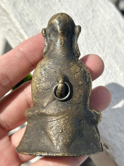 พระงั่ง​เศียรโล้น​ พิมพ์​ใหญ่​ ดินเต็ม รูปที่ 2