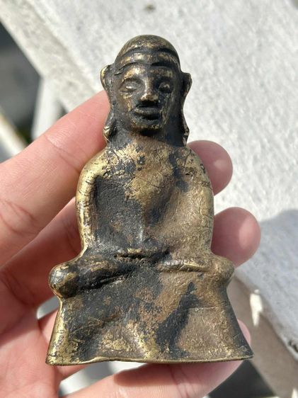 พระงั่ง​เศียรโล้น​ พิมพ์​ใหญ่​ ดินเต็ม