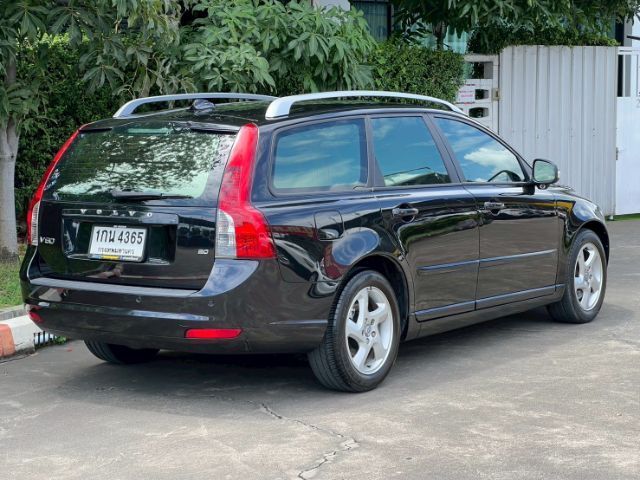 Volvo V50 2013 2.0 Sedan เบนซิน ไม่ติดแก๊ส เกียร์อัตโนมัติ ดำ รูปที่ 3