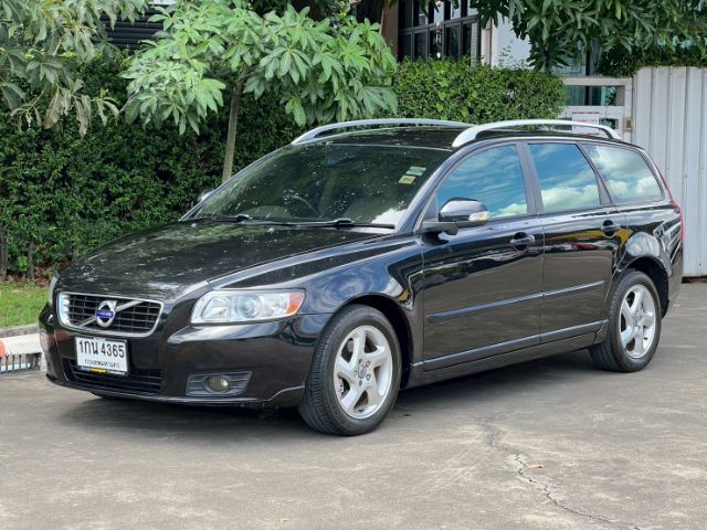 Volvo V50 2013 2.0 Sedan เบนซิน ไม่ติดแก๊ส เกียร์อัตโนมัติ ดำ รูปที่ 2