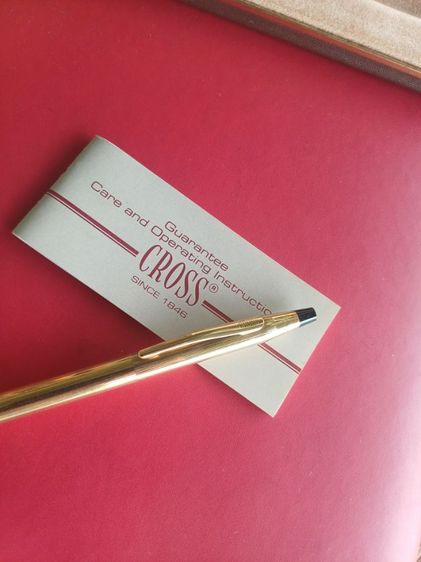 ปากกา Cross และปากกา MontBlanc ตัว Cross มีกล่อง เหมือนใหม่ GoldFilled10 KT  Mont Blanc รุ่น Classic Germany รูปที่ 6