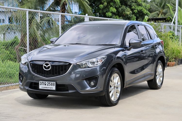 Mazda CX-5 2013 2.2 XDL 4WD Sedan ดีเซล ไม่ติดแก๊ส เกียร์อัตโนมัติ เทา รูปที่ 2