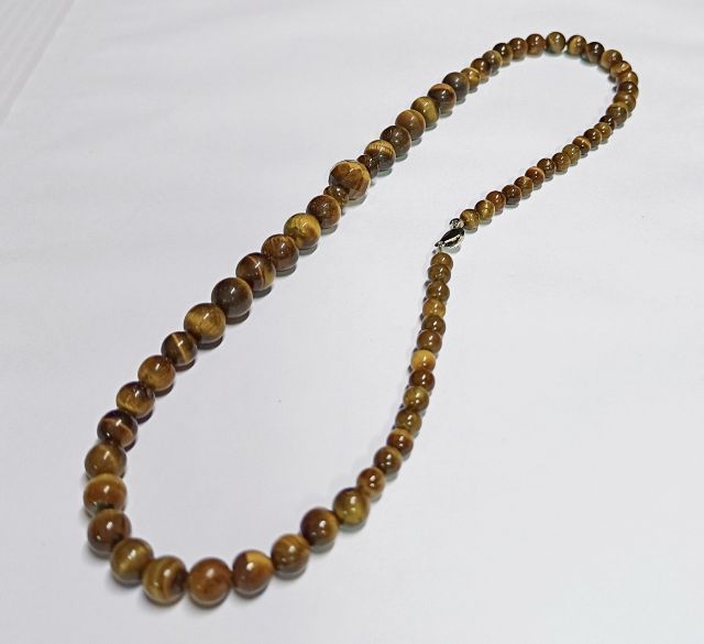 อื่นๆ สร้อยคอและจี้ สร้อยหิน ตาเสือแท้ (Tiger’s Eye) 