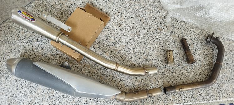 ท่อแต่ง+ท่อเดิม RAIDER 150 FI