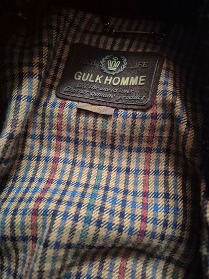 เสื้อ jacket  Gulk Homme สีดำ ส่งฟรี รูปที่ 3
