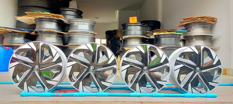 แม็กmg ขอบ17ป้ายแดง สีเดิม ใส่ mg5 mg ep mg hs ,mg zs ev รูปที่ 8