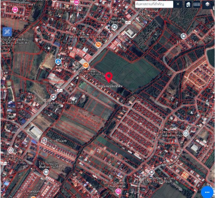 ไม่ใช่ ขายบ้านพร้อมที่ดิน 5 ไร่ 1 งาน 13.2 ตร.ว.  ติดถนนหลวงหมายเลข 1014 สันกำแพง อยู่ในย่านเศรษฐกิจกลางเมือง  ใกล้สถานที่สำคัญ รูปที่ 4