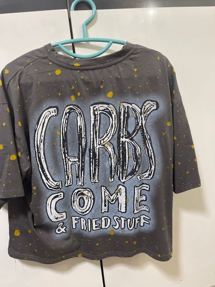 เสื้อครอปน่ารักลายเป็ดน้อยผูกโบว์ รูปที่ 4