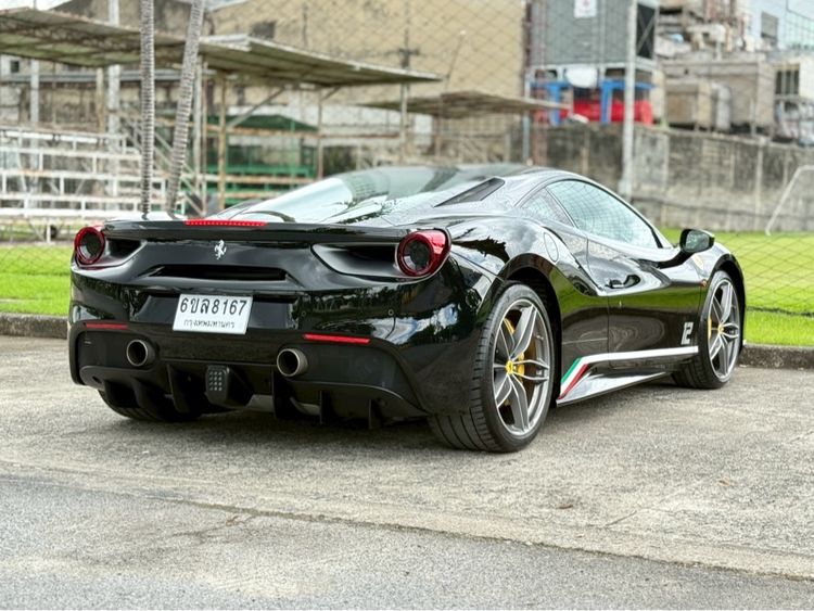 Ferrari 488 GTB 2018 3.9 เบนซิน ไม่ติดแก๊ส เกียร์ธรรมดา ดำ รูปที่ 3