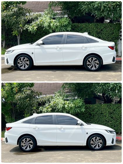 Toyota Yaris ATIV 2022 1.2 Smart Sedan เบนซิน ไม่ติดแก๊ส เกียร์อัตโนมัติ ขาว รูปที่ 4