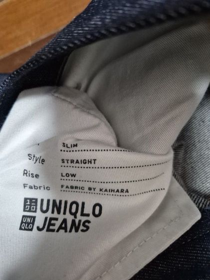 กางเกงยีนส์ Uniqlo silm straight ส่งฟรี รูปที่ 5
