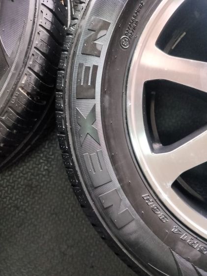 ล้อแม็กโตโยต้าขอบ14 4รูพร้อมยาง วีออส สามห่วง รูปที่ 5