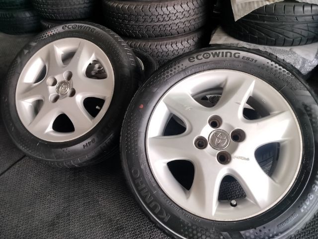 ล้แแม็กโตโยต้าขอบ15 4รูพร้อมยาง รูปที่ 2