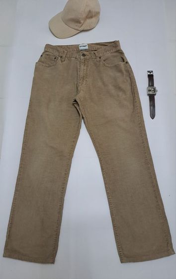 อื่นๆ กางเกงทรงกระบอกขายาวสีน้ำตาลวินเทจ แบรนด์ Oldnavy‼️