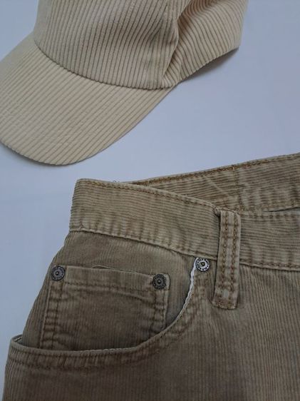 กางเกงทรงกระบอกขายาวสีน้ำตาลวินเทจ แบรนด์ Oldnavy‼️ รูปที่ 6