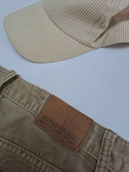 กางเกงทรงกระบอกขายาวสีน้ำตาลวินเทจ แบรนด์ Oldnavy‼️ รูปที่ 4