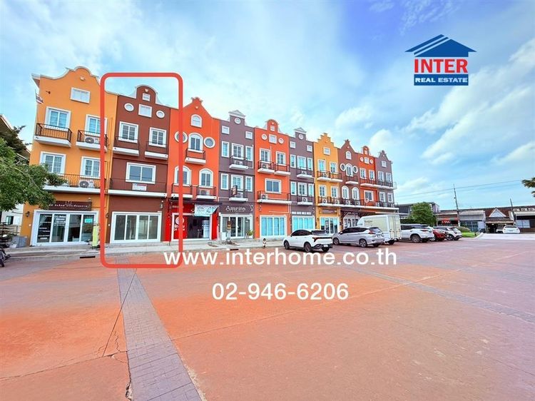 อาคารพาณิชย์ 3 ชั้น 18.2 ตร.ว. หมู่บ้านศุภาลัยไพรด์ ประชาอุทิศ ซอยประชาสามัคคี ถนนกาญจนาภิเษก ถนนประชาอุทิศ พระสมุทรเจดีย์ สมุทรปราการ